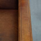 Mooie En Comfortabele Schapenleren Art Deco Design Fauteuil Met Een Prachtige Kleur thumbnail 2