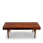 Deens Design Palissander Salon Tafel Van dyrlund 1960s thumbnail 5
