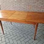 Vintage Uitschuifbare Eettafel Vintage Tafel thumbnail 10