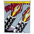 Roy Lichtenstein (1923–1997), As I Opened Fire (triptych) thumbnail 2