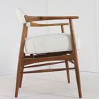 Vintage Deens Stoel 'stoholm' Reupholstered thumbnail 13