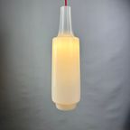 White Glass Pendant Light Napoli Xl By Aloys Gangkofner For Peill And Putzler, 1950 thumbnail 2