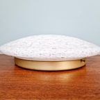 Grote Plafondlamp Van Geglazuurd Glas (Diam 45Cm), Doria, 1970 thumbnail 7