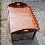 Butler Boat Table Mahonie, Boot Tafel thumbnail 3