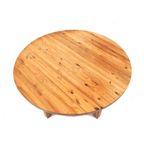 Ronde Vintage Massief Grenen Eettafel Norden Van Ikea Uit De Jaren ’70 thumbnail 6