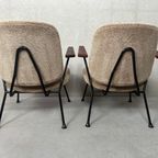 2x Vintage Fauteuils – Gijs van der Sluis – 1960’s thumbnail 4
