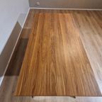 Hulsta Et1100 Eettafel - Hout - Chroom Onderstel -nieuwstaat thumbnail 4