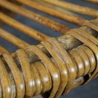 Bijzondere Rotan Fauteuil, <<<brand>>>, 1950 thumbnail 9