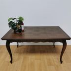 Vintage Landelijke Eettafel Eetkamertafel Uitschuifbaar 301 thumbnail 2