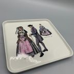 Vintage Villeroy & Boch Taartschaal Klederdracht thumbnail 6