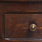 Prachtige En Unieke Antieke Franse Salontafel Van Vruchtenbomenhout Met 5 Lades thumbnail 10