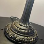 2 Stuks Glas In Lood Tiffany Stijl Tafellampen Zonnebloemen thumbnail 11
