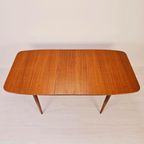 Vintage Uitschuifbare Eettafel | Deens Design | Teak | 1960S | Volledig Gerestaureerd thumbnail 7