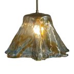 Attr. / In The Style Of - Mazegga - Heavy/Thick Glass - Hanging Fixture - Italian Murano Glass thumbnail 3