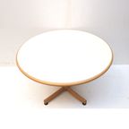 4X Ronde Vintage Eettafel Van Bruno Rey Voor Kusch En Co Uit De Jaren '70 thumbnail 4