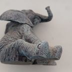 2x Beeld Olifant Sculpture Ornament Moederdag thumbnail 7