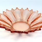 Vintage Roze Schaal Glas thumbnail 3