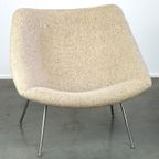 Zeer Mooie Paulin Pierre, Artifort Kleine Oyster Vintage Design Fauteuil, F156 thumbnail 2