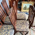 Set Van 6 Antieke Stoelen Lodewijk Xv-stijl. thumbnail 7