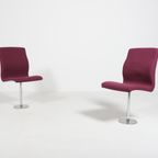 Set Of Two ‘Oxford’ Chairs By Arne Jacobsen For Fritz Hansen thumbnail 2