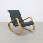 Schommelstoel/fauteuil "dondolo" Luigi Crassevig, 1970s thumbnail 8
