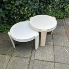 Cassina Gianfranco Frattini Bijzettafels 1970S thumbnail 6