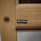 Vintage Fauteuil Safari Easy Chair Set Leer Escriba Brazil (setprijs) thumbnail 8