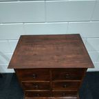 Rustieke Vintage Houten Ladekast Wandkast thumbnail 7