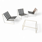 Kho Liang Ie 024 Set Lounge Chairs / Coffee Table Artifort 1962 thumbnail 13
