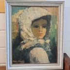 Vintage Schilderij, Peter Nikolov, Bulgaars Impressionisme thumbnail 2