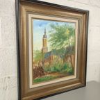 Georges Tahon - Schilderij - Boetelingen In Walburgapark thumbnail 6