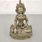 Bronzen Boeddha Beeldje thumbnail 4