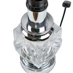 Ice Cube Tafellamp Peill Putzler Design Kristal Duitsland Seventies 24Cm thumbnail 13