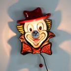 Unieke Keramieken Vintage Clowns Wandlamp thumbnail 10