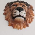 Italië Wandmasker Wand Masker Handgeschilderd Leeuw thumbnail 4