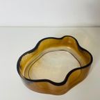 Amberkleurige Tray Dik Glas thumbnail 3