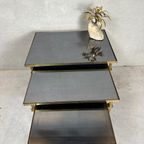 Vintage Brass ‘nesting Tables’ thumbnail 3