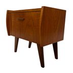 Vintage Nachtkastjes Set Van 2 Teak Fineer Jaren 60 thumbnail 18