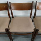 Design Eetkamerstoelen C. Braakman Type Sa 10 Voor Pastoe (jaren 50) thumbnail 19