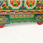 Folk Art Wedding Chest, Hand Painted, Central/Eastern Europe thumbnail 13