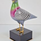 Mangani Porseleinen Duif Sculptuur ‘70 Italiaanse Design thumbnail 10
