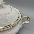 Bavaria Schumann Arzberg Barok Wit Reliëf Terrine thumbnail 4