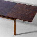 Mid-century Palissander Minimalistische Uittrekbare Eettafel Van Alfred Hendrickx, 1960 thumbnail 7