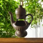 Vintage Keramiek Koffie Of Theepot Bloempot Hanger thumbnail 2