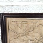 Antieke Kaart Van Menen Ca. 1745 thumbnail 7