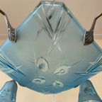 Lamp Hanglamp Art Deco 1930 Degué Gesigneerd Frans thumbnail 2