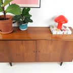 Vintage Deens Dressoir Palissander Hout Kast thumbnail 4