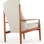 Grete Jalk Voor France & Son Fauteuil Vintage Deens thumbnail 2