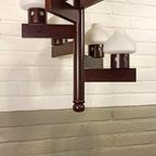 Vintage Deense Design Kroonluchter / Hanglamp, Vitrika thumbnail 2