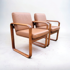 Set Van 2 - Burkhart Vogtherr Voor Rosenthal- Hombre Arm Chair thumbnail 2